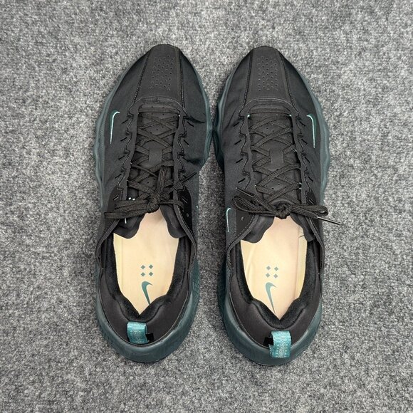 Nike Ava Rover Running Shoes Men's Size 14 Black Blue Sage ReactX Athletic Run - Picture 9 of 13